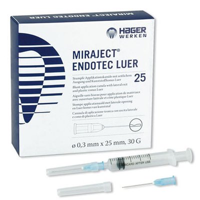 Miraject Endotec Luer 0,3/0,6/0,8 - 0.3 x 25 mm