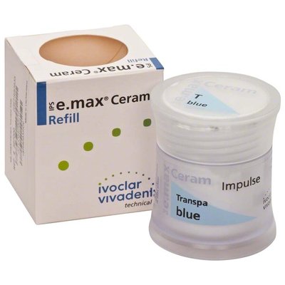 IPS e.max Ceram Transpa - keramika, 20g modrá