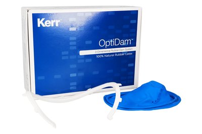 OptiDam 10 szt. + ramka anatomiczna Kerr - do zębów bocznych (Posterior)