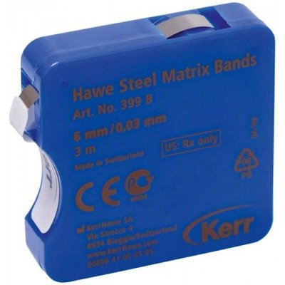 Hawe Neos Ocelové páskové matrice šíře 6 mm, tl. 0,03 mm, zásobník 3 m