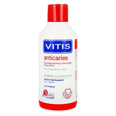 VITIS anticaries - Płyn do płukania 500 ml DentAid