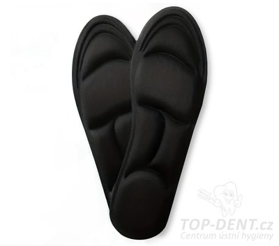 Měkká vložka do bot, vel. 39-46 (černá) - Velikost: 41-42 (260 mm)