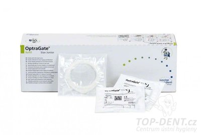 OptraGate Junior bezlatexový retraktor rtů a tváří (bílý), 80ks