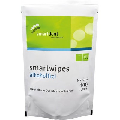 smartdent smartwipes Bez Alkoholu Náhradní Balení 100ks