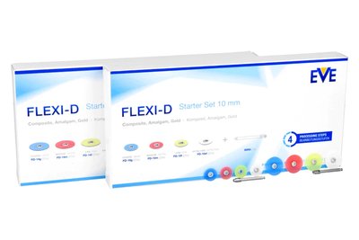 Dyski polerujące Flexi-D 100 szt. + mandrylka EVE - średnica - 14 mm