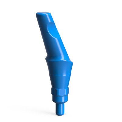 Plastový plánovací pilier estetický QR/d3.9/25° – angulovaný, úzky