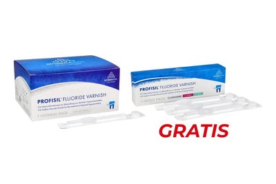 Profisil Fluoride 0,5 ml x 50 szt. (neutralny) + 6 sztuk GRATIS