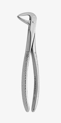 Medesy 2500/143 - English pattern N.143 - chirurgické kliešte s dlhými a úzkymi čeľusťami na dolné korene