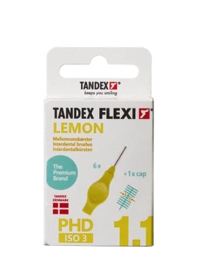 Tandex Flexi mezizubní kartáčky žluté 0,70 mm, 6 ks