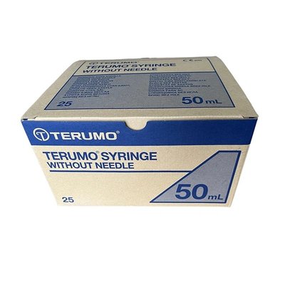 Injekční stříkačka 50 ml Eccentric, 25 ks