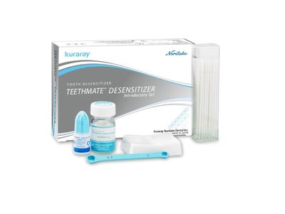 TEETHMATE DESENSITIZER Zestaw startowy proszek 1.2 g + płyn 1 ml