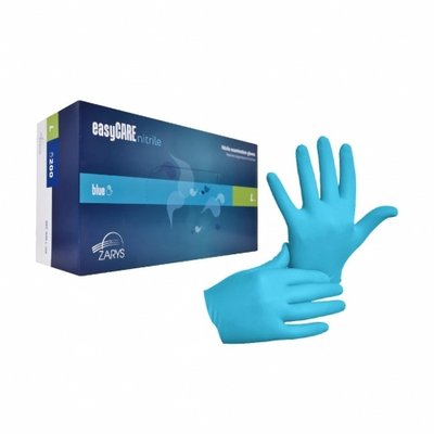 Latexové vyšetřovací rukavice EasyCare, pudrované, 100 ks