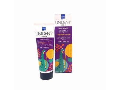 Unident Junior 6+, zubní pasta, 1400ppm fluoridu, žvýkačková příchuť, 50ml
