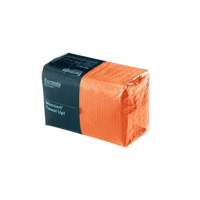 EURONDA Monoart® Roušky Towel-UP 33x45cm Oranžová 500ks