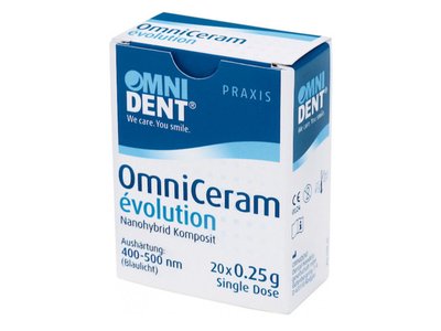 OmniCeram évolution - kompozit, 20x0,25g A3,5