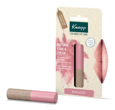Kneipp barevný balzám na rty Rosewood