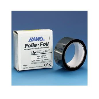 Okluzní fólie Hanel 12µ, 80 mm / 25 m, zelená, jednostranná