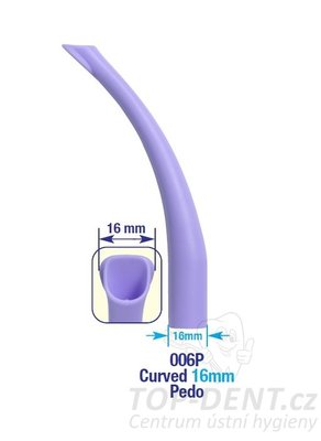 Premium Plus HVE odsávací kanyly zahnuté Kids (mix barev), 10ks