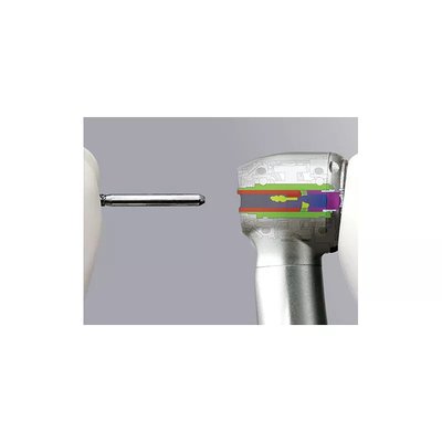 Ti-Max Z 900SL - Tytanowa kątnica turbinowa z podświetleniem LED