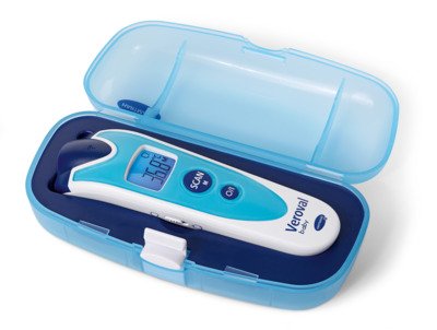 HARTMANN Veroval baby bezdotykový teploměr modrý