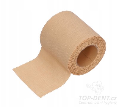 Textilní náplast na cívce PLASTIplast 5cmx5m (tělová), 1 ks