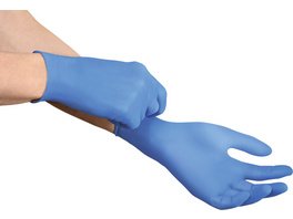 Peha-soft® nitrile - Packung 50 Paar puderfrei, blau, L