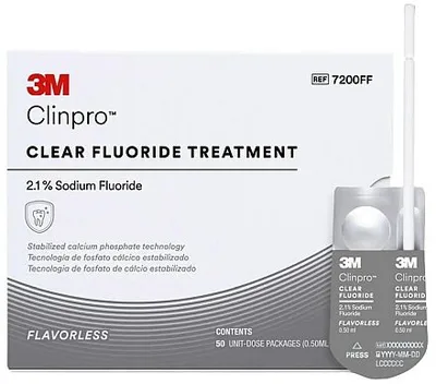 Clinpro Clear Fluoride Treatment bez príchute