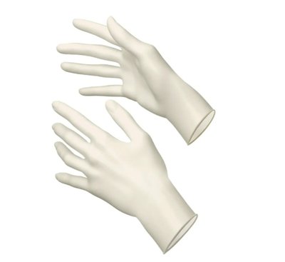 Akzenta Nitrile Gloves - Colour Collection - Star White - Size L