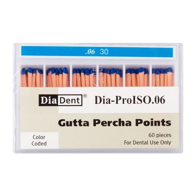 Gutap.čepy DiaDent 030 kalibrované, kón. 6%