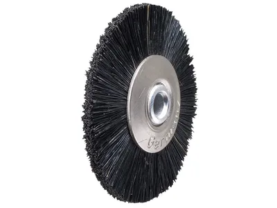 Leštící kartáč kovové jádro a kovové centrum, 23mm průměr 49mm, tvrdý