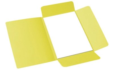 Odkládací mapa se 3 klopami brilliant - Tmavě modrá