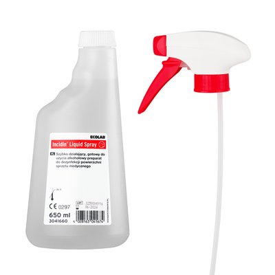 Incidin Liquid spray butelka 650 ml + pompka Ecolab