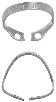 Rubber Dam Wingless Clamp B4 Hu-Friedy