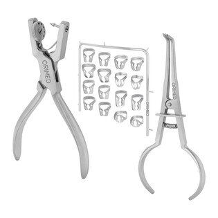 Ori Koferdam zestaw wprowadzający mały (z kleszczami, klamry bez skrzydełek + ramka)