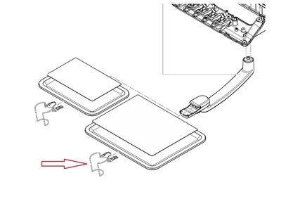 Držák kelímku pro tácky zubní soupravy Intego