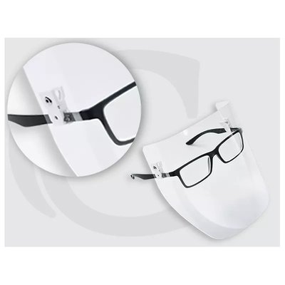 Przyłbica doczepiana do okularów op.2szt Cerkamed