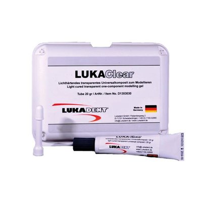 LUKAClear modelovací gel 20g