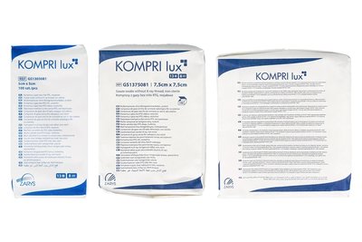 Kompresy gazowe niejałowe 100 szt. Zarys