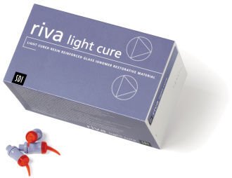 riva LC - skloionomerní cement, 50ks kapsle B4