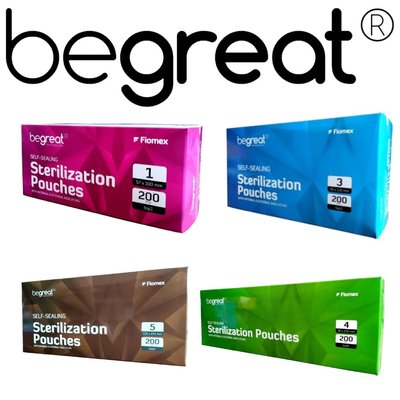 TOREBKI DO STERYLIZACJI BEGREAT 200 SZT. - WARIANTY