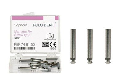 POLODENT Mandrely RA šroubovací 14 mm