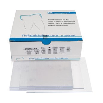 FOLIE Erkoloc Pro, 1,3 / 125x125 mm, transparentní, 20ks
