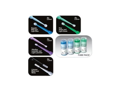 Mikroaplikátory cylindrické, 1,2mm, 400ks - 904T