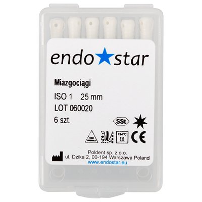 Miazgociągi 6 szt. Endostar - 0 - fioletowe
