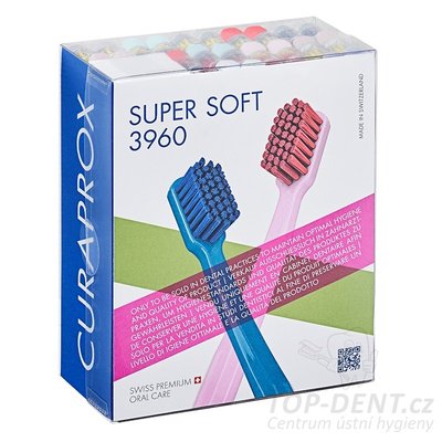 Curaprox CS 3960 Supersoft zubní kartáček BOX, 36ks