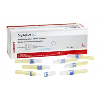 Septoject XL 27G short 0,4 x 21 mm orange, 100 ks