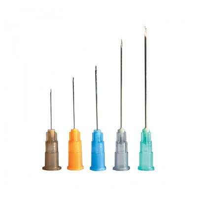 Injekční jehla Medoject, 100 ks - 27G x 1/2" 0,40 x 12 mm šedá