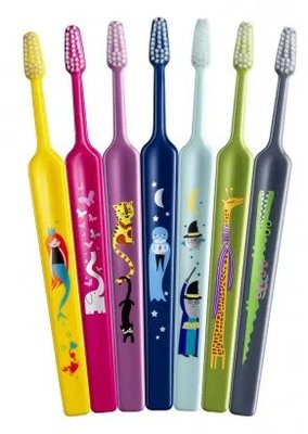 TePe Kids ZOO soft, dětský kartáček