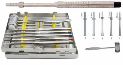 Osteotome Straight Complete Set