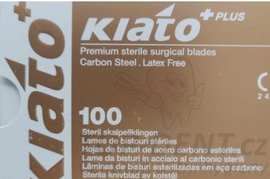 Kiato nerez skalpelové čepelky fig. 11, 100 ks